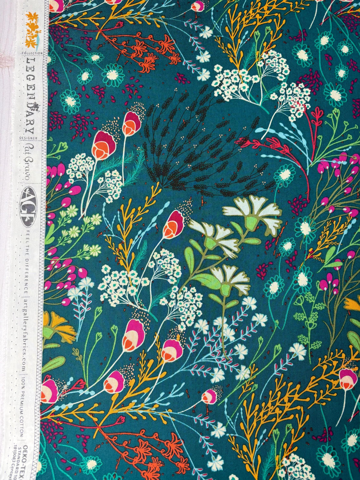 AGF Fabric | Meadow Bold Cotton | Legendary by Pat Bravo | Art Gallery Fabrics | Sold by the 1/2 yard