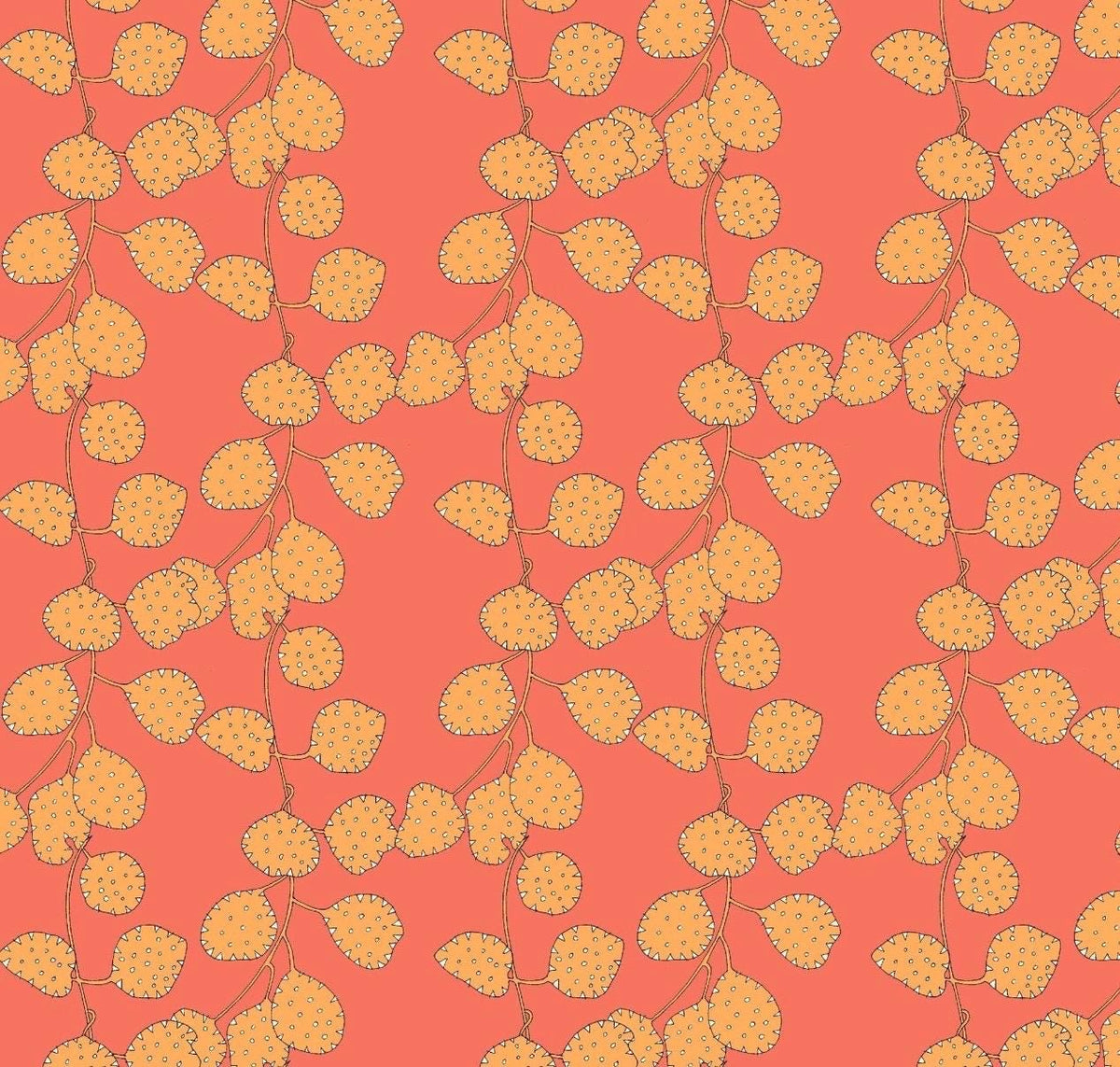 Sally Kelly Sunshine Honesty 54979D-12 Coral | Sold by Half Yard