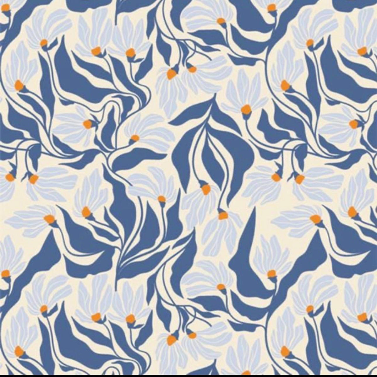 AGF | Wind Dance Azure | Modernista | Art Gallery Fabrics | CUR8MO-302 | Sold by the Half Yard
