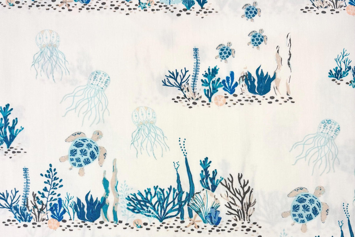 AGF Gulf Breeze | Turtle Bay | GBR-31500 | Art Gallery Fabrics | Sold by the Half Yard