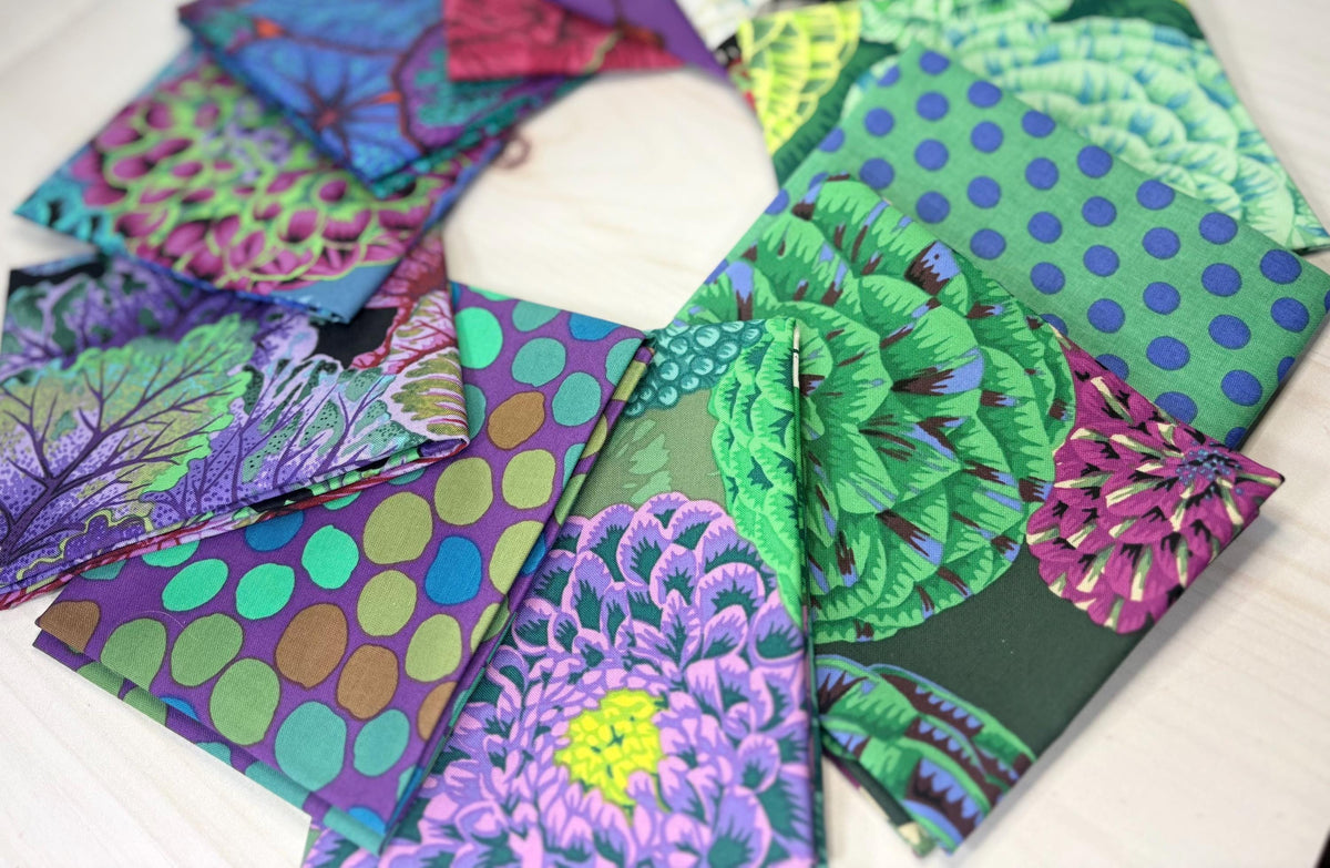 Kaffe Fassett Collective Bundle, 11 FQ Bundle - 100% Quilters Cotton - Fat Quarter set of 11