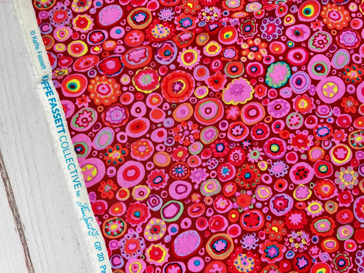 Kaffe Fassett Collective Classics Plus GP20.PAPRI Paperweight - Paprika by FreeSpirit - Sold by the Hapf Yard