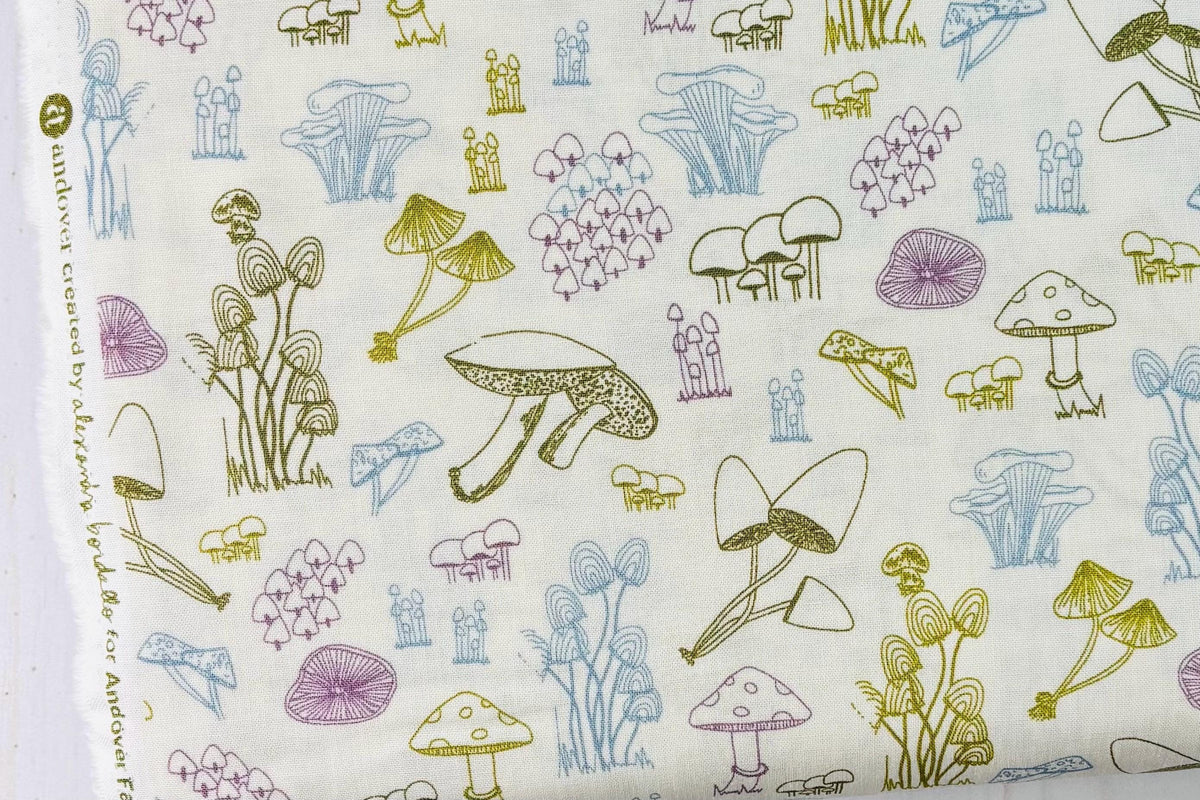 Celestial Garden by Alexandra Bordallo - Fat Quarter Set of 4