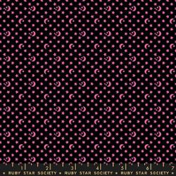 PREORDER RSS | Boo Valley - Moon Stars in Black | June 2027 | Half Yard