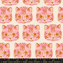 PREORDER RSS | Oops! All Cats -  Meow Meow in Sorbet | May 2027 | Half Yard