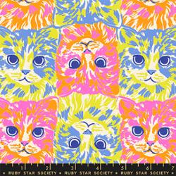 PREORDER RSS | Oops! All Cats - Cat Checkers in Highlight | May 2027 | Half Yard