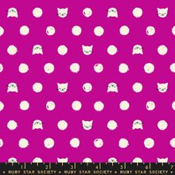 PREORDER RSS | Oops! All Cats -  Friskers in Berry | May 2027 | Half Yard
