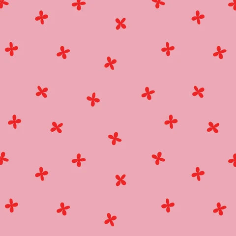PREORDER March |Sand Dollars Pink/Red by Cloud9  229879 | Sold by Half Yard