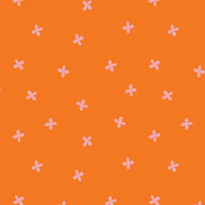 PREORDER March | Sand Dollars Orange/Pink for Cloud9 229881 | Sold by Half Yard