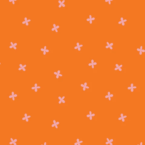 PREORDER March | Sand Dollars Orange/Pink for Cloud9 229881 | Sold by Half Yard