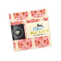 PREORDER RSS | Oops! All Cats -5" Charm Pack  | May 2027 | Half Yard