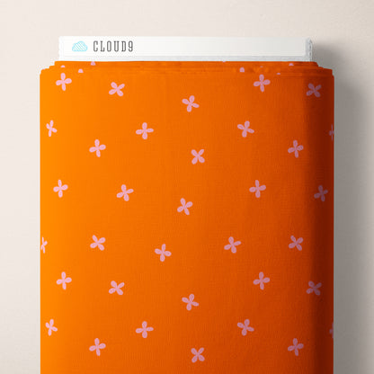 PREORDER March | Sand Dollars Orange/Pink for Cloud9 229881 | Sold by Half Yard