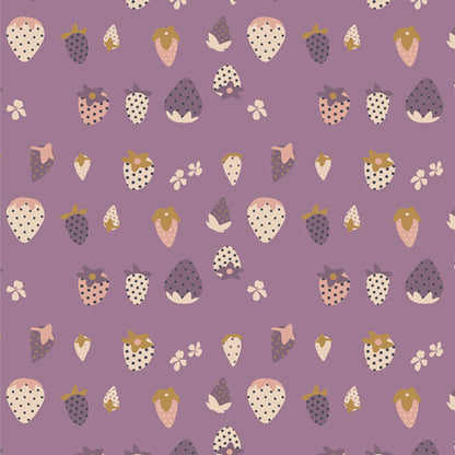 Art Gallery Fabrics | AGF Berry Picking & Stripes | Fat Quarter Set