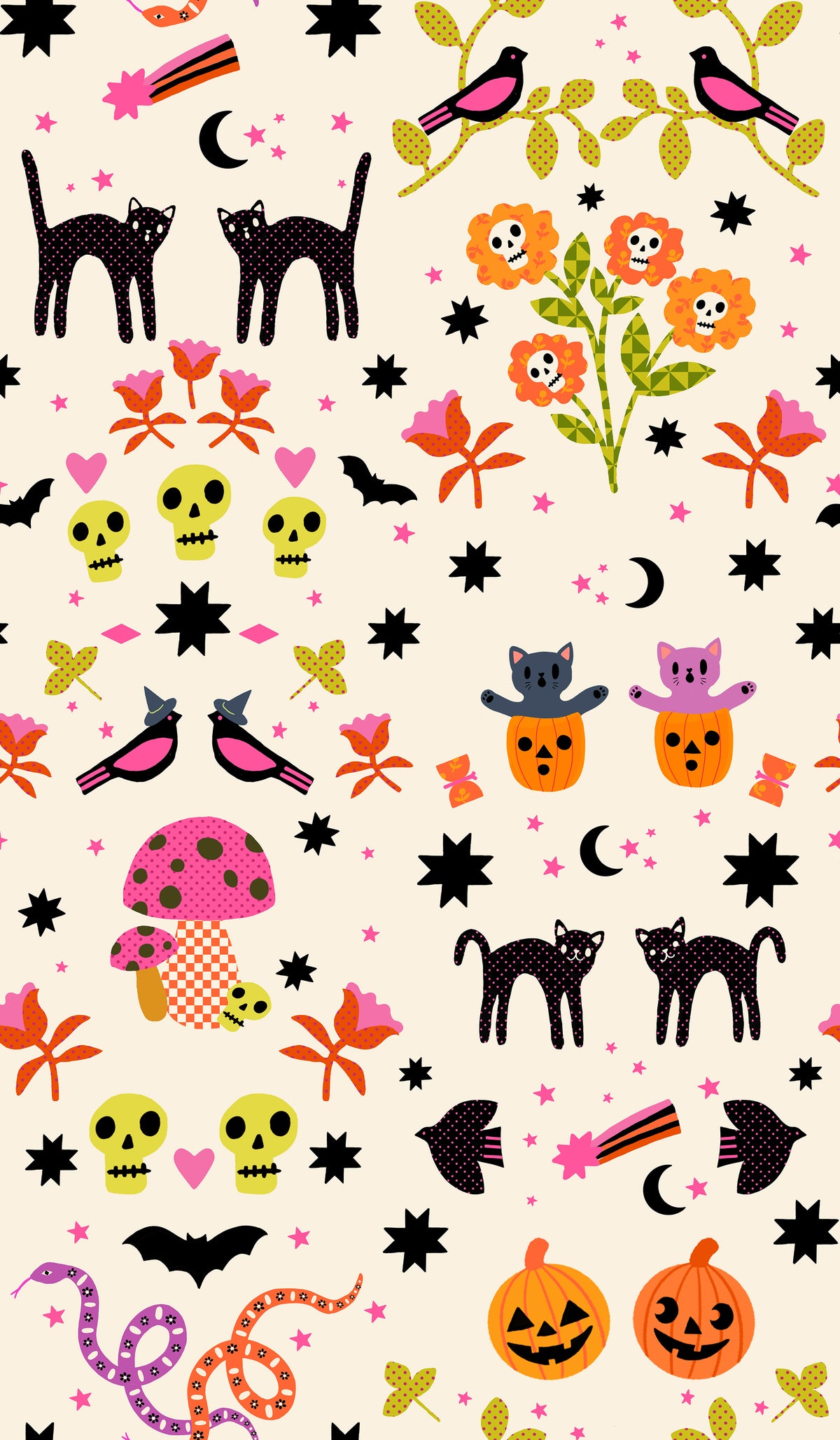 PREORDER RSS | Boo Valley - Halloween Fable Natural | June 2027 | Half Yard