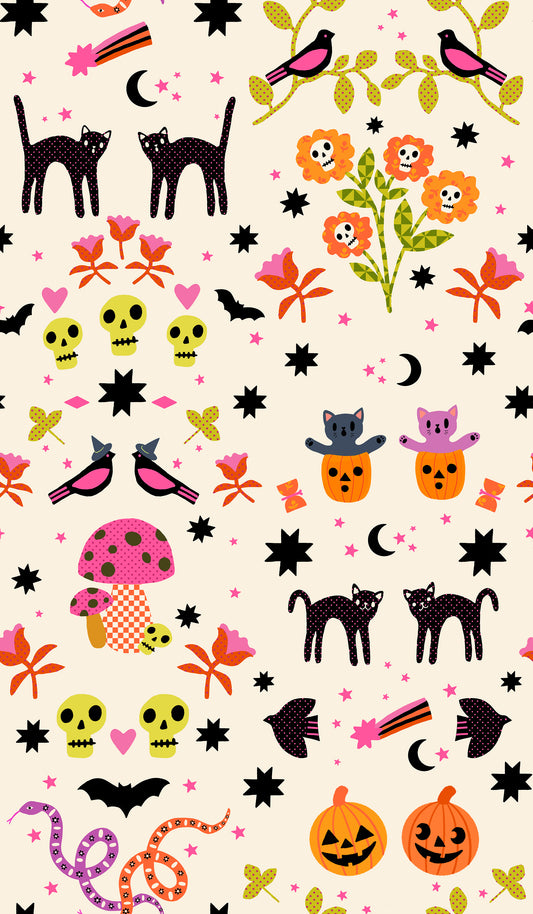 PREORDER RSS | Boo Valley - Halloween Fable Natural | June 2027 | Half Yard