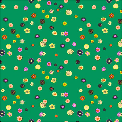 PRE-Order Heather Ross | Boat Race - Beads Jade | Half Yard - March 2027