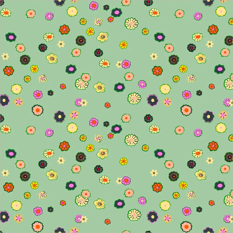 PRE-Order Heather Ross | Boat Race - Beads in Pool | Half Yard - March 2027