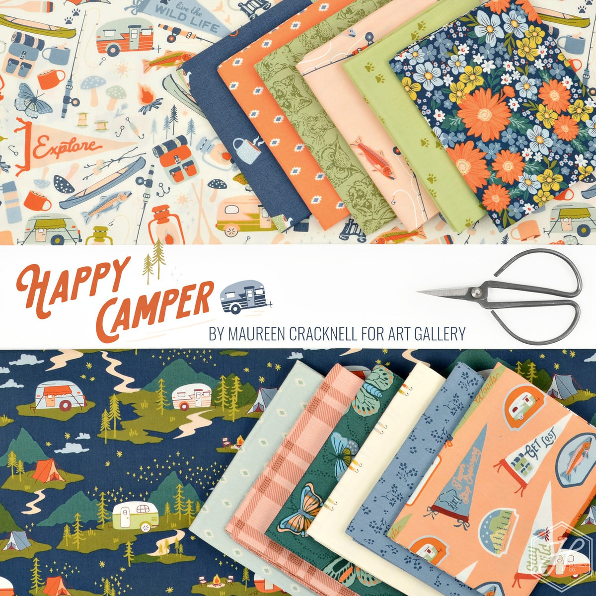 Happy Camper | Free Spirited | Art Gallery Fabrics | Sold by Half Yard
