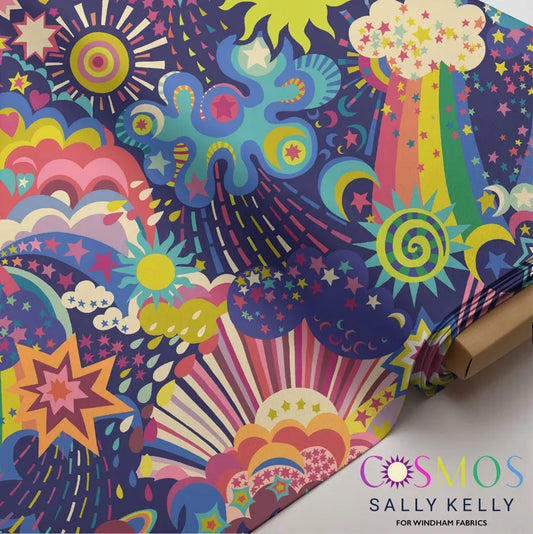 Pre-Order Sally Kelly | Cosmos - Galaxy | Sold by the Half Yard
