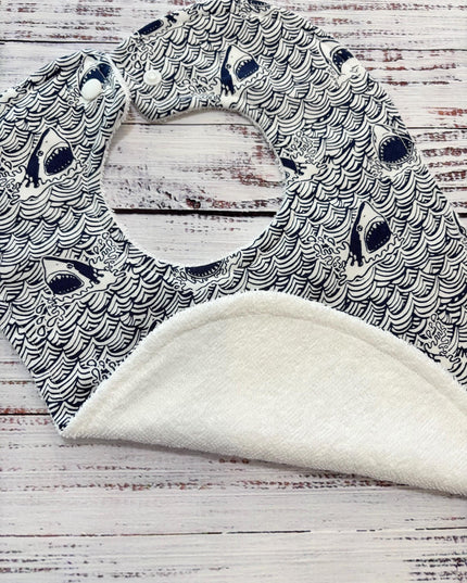 Baby Bibs - Baby Boy Bibs - Shark Bibs - Bibs - Pineapple Baby Bib - Aloha Bibs - Baby Shower Gift - Baby Christmas Gift - Hawaiian Bibs