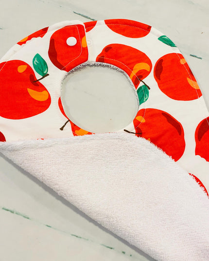 Baby Bibs - Baby Girl Bibs - Apple Bibs - Bibs - Apples - Baby Shower Gift - Baby Christmas Gift - Baby Apples