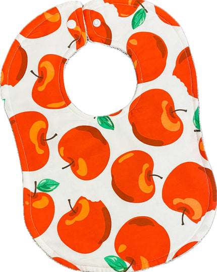 Baby Bibs - Baby Girl Bibs - Apple Bibs - Bibs - Apples - Baby Shower Gift - Baby Christmas Gift - Baby Apples