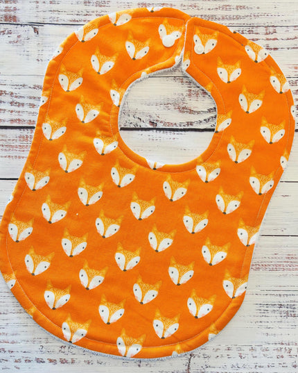 Fox Baby Bib, Baby Shower Gift, Fox Bib, Gift Under 20, Newborn Baby Gift, New Parents, Drool Bib, Fox, Baby's First Christmas Gift