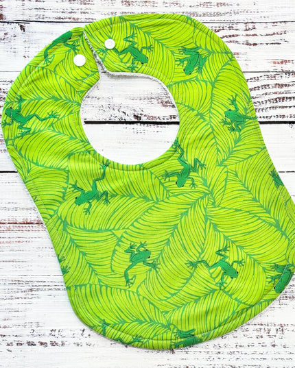 Frog Baby Bib Gift Set | Frog Bibs | Drool Bib | Boy Baby Bibs | Boy Drool Bibs | New Baby Gift | Baby Gift | Florida Baby Bib