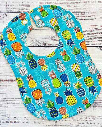 Baby Bibs - Baby Boy Bibs - Sushi Bibs - Bibs - Pineapple Baby Bib - Aloha Bibs - Baby Shower Gift - Baby Christmas Gift - Hawaiian Bibs