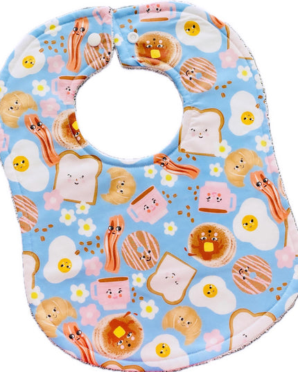 Food Baby Bibs | Baby Bibs | Fruit Baby Bibs | Drool Bibs | Egg Baby Bib | Bacon Drool Bib | Girl Baby Bibs | Girl Bib Gift Set | Breakfast