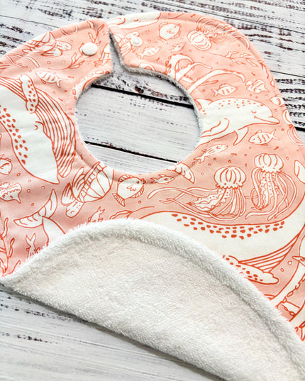 Tropical Baby Bibs | Hawaiian Baby Bib | Baby Whales | Hula Baby Bib | Drool Bibs | Girl Baby Bib Gift Set | Toddler Bibs | New Baby Gift