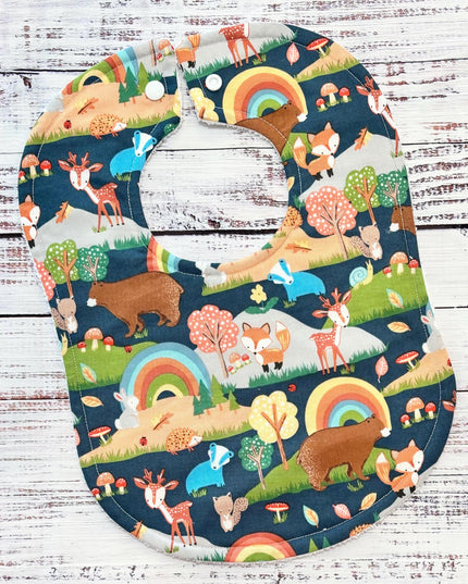 Baby Bibs - Baby Girl Bibs - Camping Bib - Bib - Bibs - Girl Camping Bib - Baby Shower Gift - Baby's First Christmas Gift