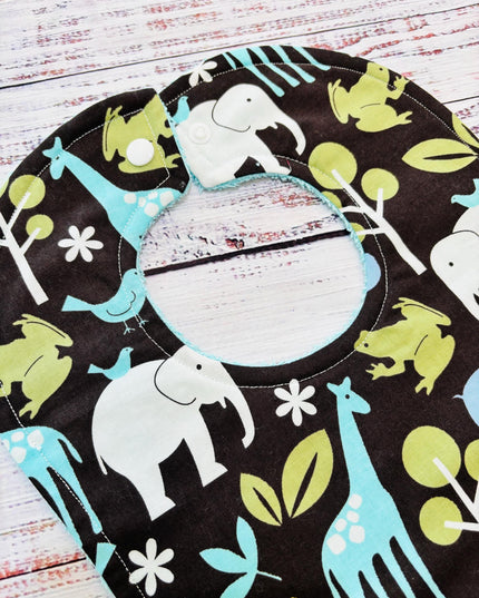 Frog Baby Bib Gift Set | Elephant Bibs | Drool Bib | Boy Baby Bibs | Boy Drool Bibs | New Baby Gift | Baby Gift | Giraffe Baby Bib