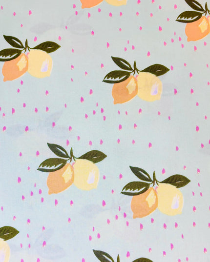 Monaluna - Organic Fabric - Bloom - Lemon Fabric - Out of Production - OOP - Sold by the Half Yard