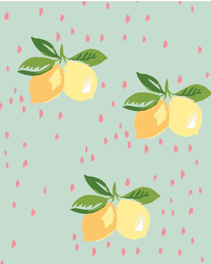 Monaluna - Organic Fabric - Bloom - Lemon Fabric - Out of Production - OOP - Sold by the Half Yard