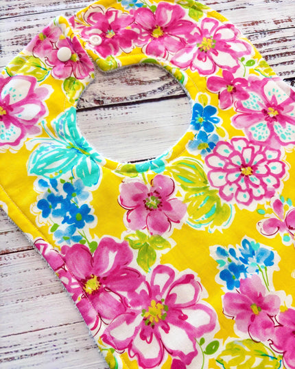 Baby Bibs - Baby Girl Bibs - Ice Cream - Butterflies - Butterfly Baby Bibs - Baby Shower Gift - Baby Easter Gift - Baby Gift - Berry Bib