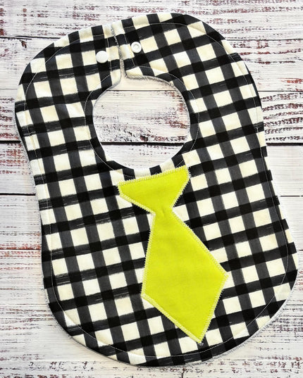 Baby Bibs - Baby Boy Bibs - Bear Bib - Ruby Star Society - RSS - Tie Bib - Baby Shower Gift - Teddybear