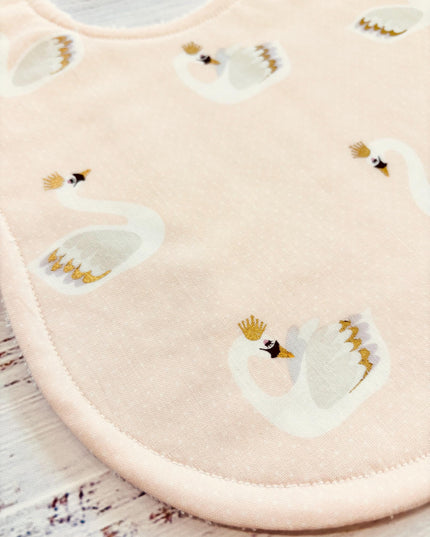 Baby Bibs | Girl Baby Bib | Baby Ducks | Swans Bib | Drool Bibs | Girl Baby Bib Gift Set | Toddler Bibs | New Baby Gift | Swans | Ducks