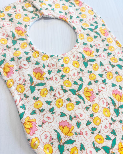 Baby Bibs - Baby Girl Bibs - Flower Bibs - Bibs - Strawberry Bib - gender reveal - Baby Shower Gift - Baby Christmas Gift - Baby Gift