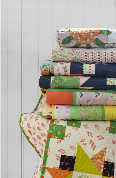 Heather Ross Studio Edit Ballerinas 40932D-5, Windham Fabric, Cotton, Sold by the Half Yard