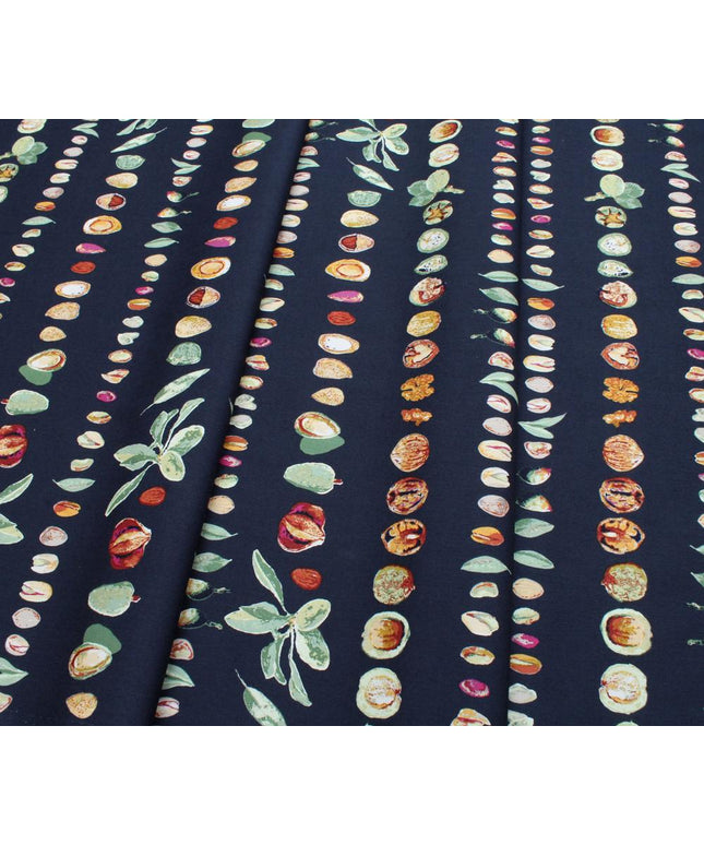 Art Gallery Fabrics, Nut Medley Mediterraneo, Cotton, Sold by the Half Yard