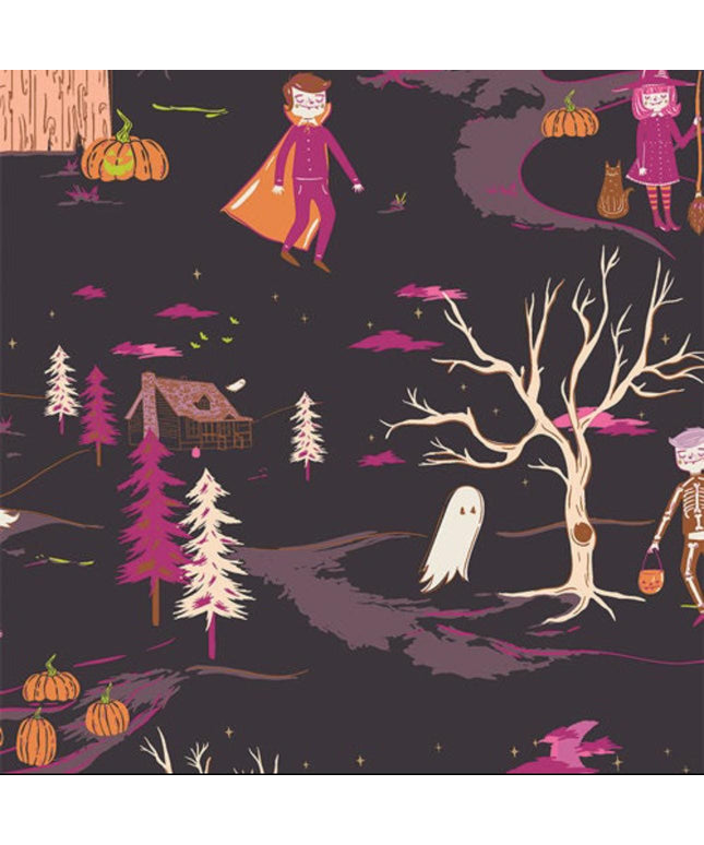 Art Gallery Fabrics | AGF Spooky n Witchy Collection | AGF Halloween | Sold by the Half Yard