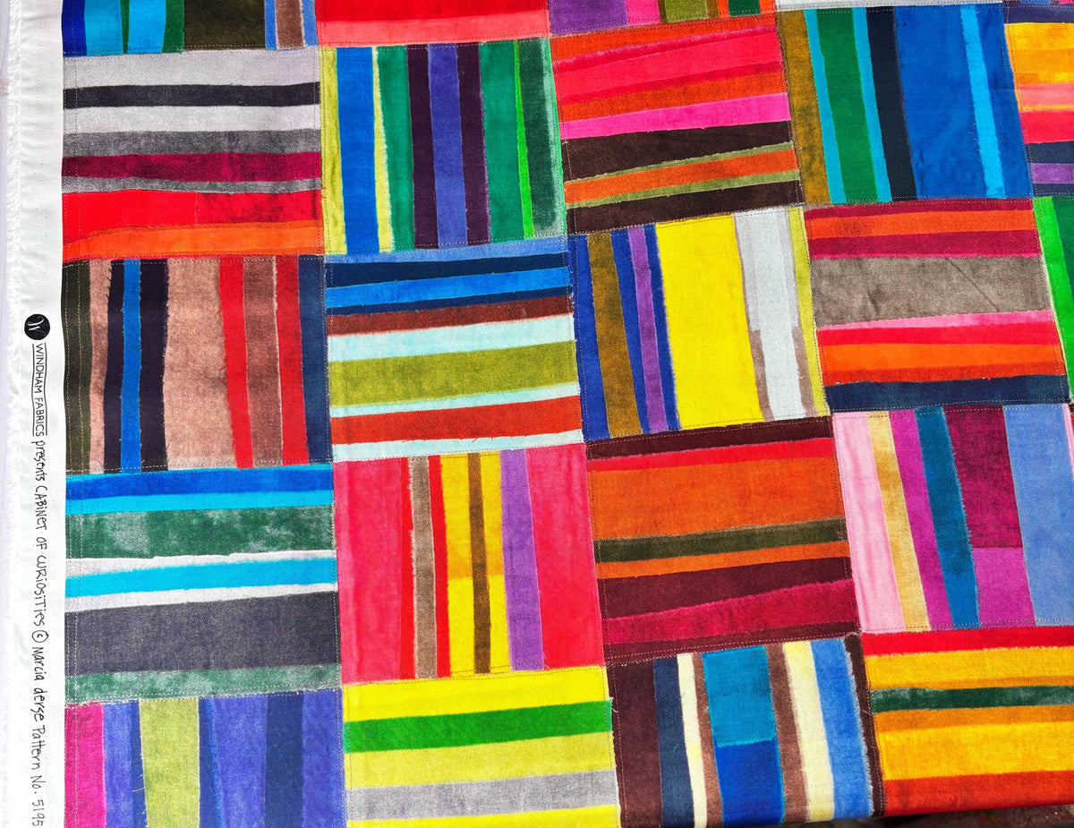 Marcia Derse Essentials, 51957D-X Multi Field, Windham Fabric, Cotton, Sold by the Half Yard