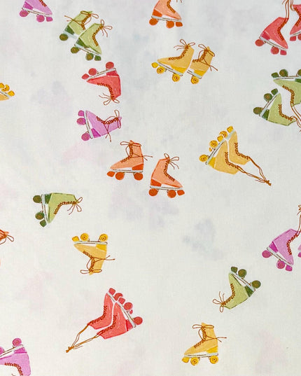 AGF | Ready To Roll | Roller Skates | Flower Bloom Collection | Art Gallery Fabrics | Sold by the Half Yard