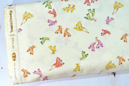 AGF | Ready To Roll | Roller Skates | Flower Bloom Collection | Art Gallery Fabrics | Sold by the Half Yard