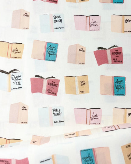 AGF Fabric |  Bookish Collection | Passport  BKS-63514 | AGF Spring Equinox  | Sold by the Half Yard