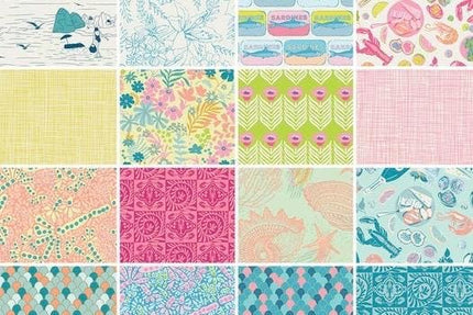 AGF Fabric | Gosto Mar da Quente | Sardines | COS-87307 | Art Gallery Fabric | Costeria | Sold by the Half Yard