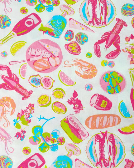 AGF Fabric | Gosto Mar da Quente | Sardines | COS-87307 | Art Gallery Fabric | Costeria | Sold by the Half Yard