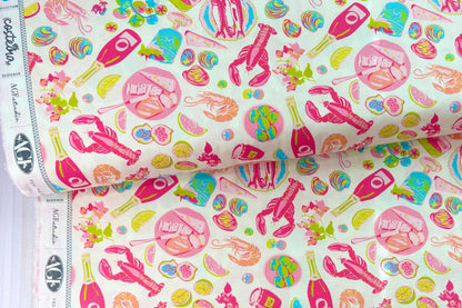 AGF Fabric | Gosto Mar da Quente | Sardines | COS-87307 | Art Gallery Fabric | Costeria | Sold by the Half Yard
