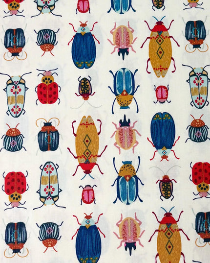 Insects, Beetle Fabric | Art Gallery Fabrics | Maven | Renewal | COS-87307 | Sold by the Half Yard